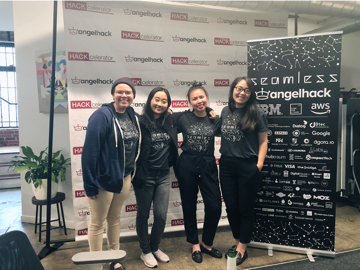 Team Heartbee: Gabi Stein, Wanyi Chen, Ami Zou, and Sophia Liu